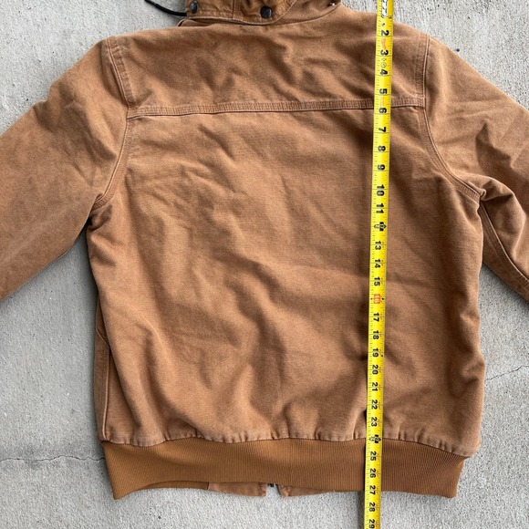 Carhartt Wildwood Sherpa-Lined Jacket "Tan" Mens XL - Picture 4 of 5